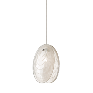 Подвесной светильник Mussels alabaster/anthracite