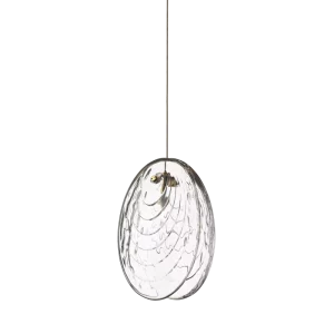 Подвесной светильник Mussels clear/brushed gold
