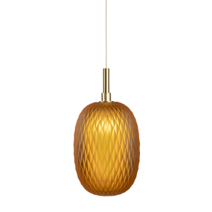 Подвесной светильник Metamorphosis Large amber / brushed gold