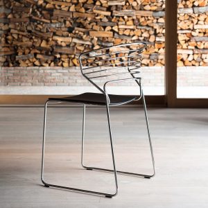 Стул Koki Wire Cowhide
