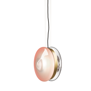 Подвесной светильник Orbital venus pink/patina gold