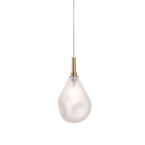 Подвесной светильник Soap Mini frosted/brushed gold