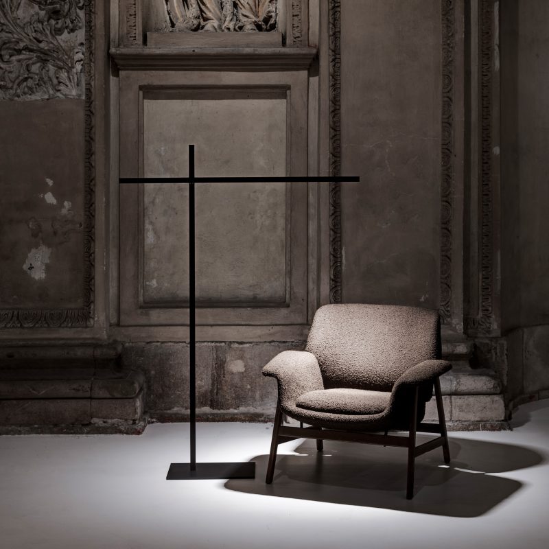 Торшер Hashi Matt Black
