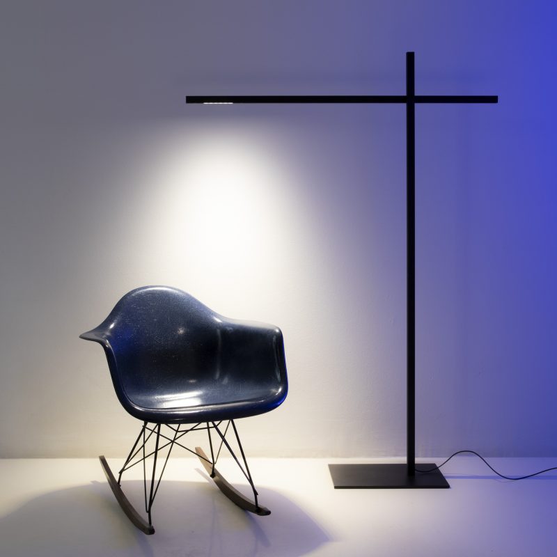 Торшер Hashi Matt Black