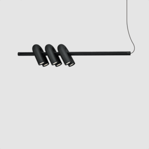 Модульный подвесной светильник Cirkus Track Modular Black (1200 x 4 pcs)