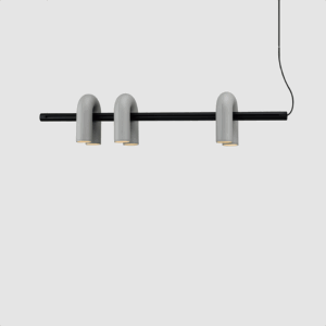 Модульный подвесной светильник Cirkus Track Modular Grey (900 x 2 pcs)