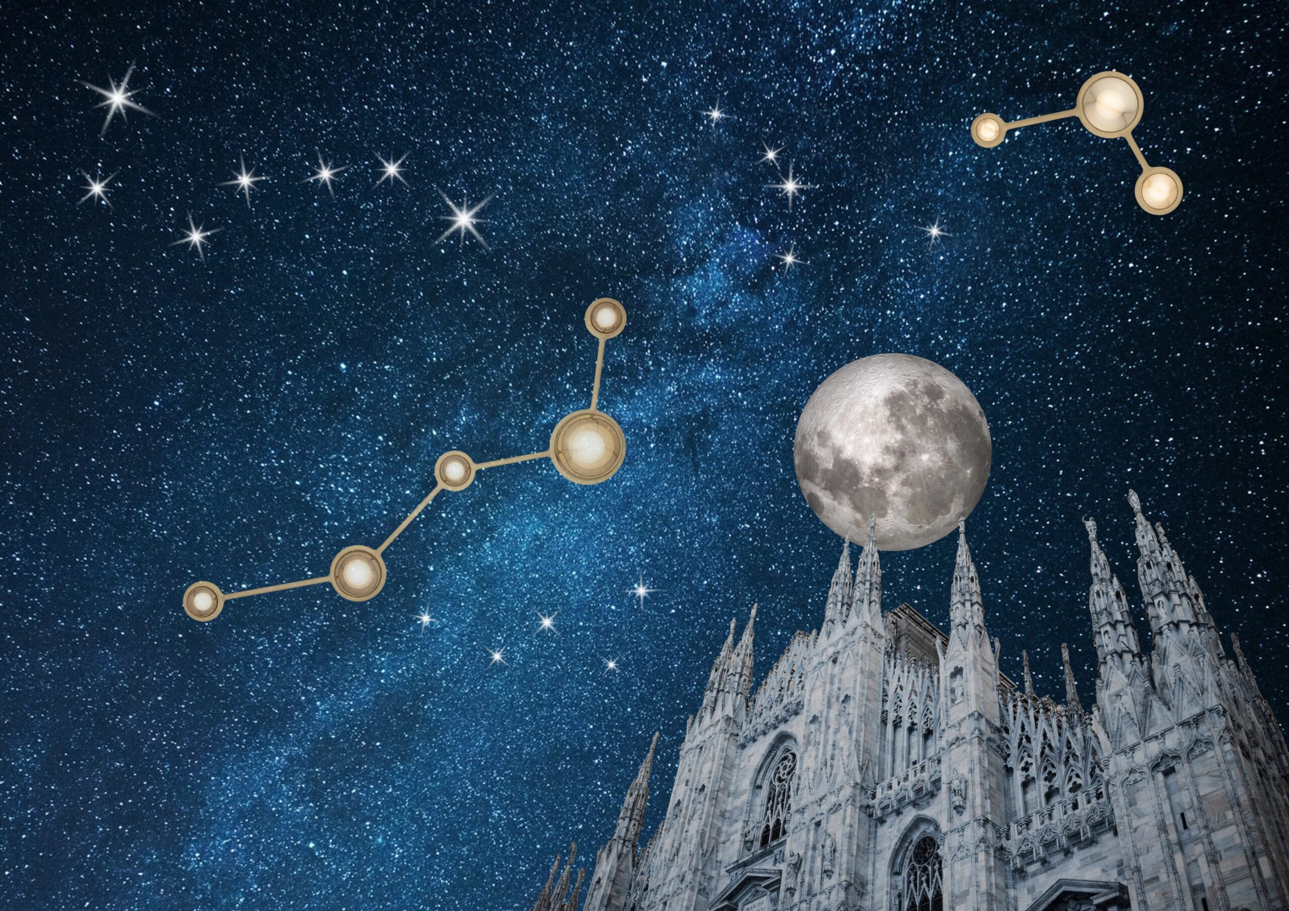 Constellation Cassiopeia — настенный светильник Lasvit