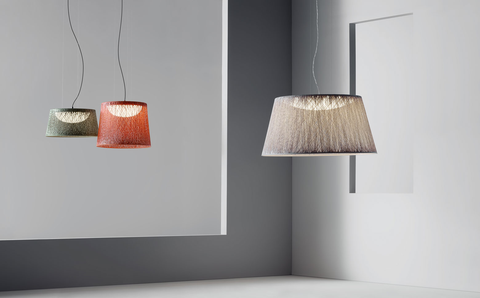 Подвесные уличные светильники Wind от Vibia
