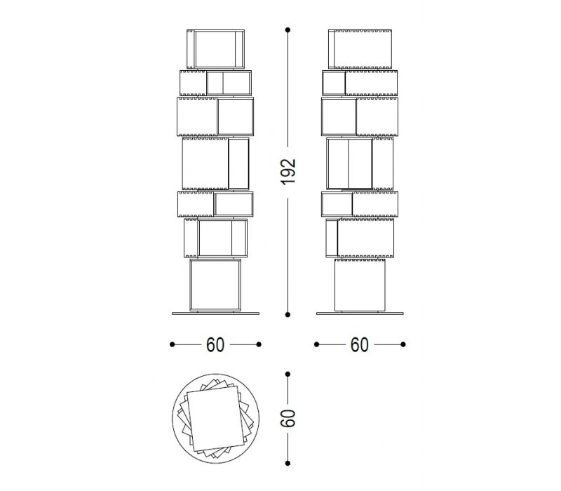 Книжный шкаф Step By Step