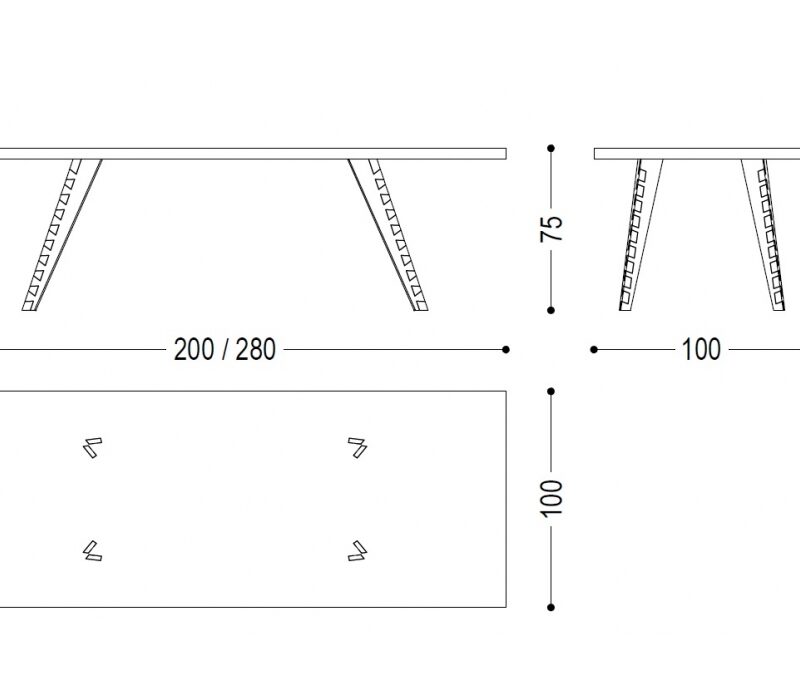 Стол Dovetail