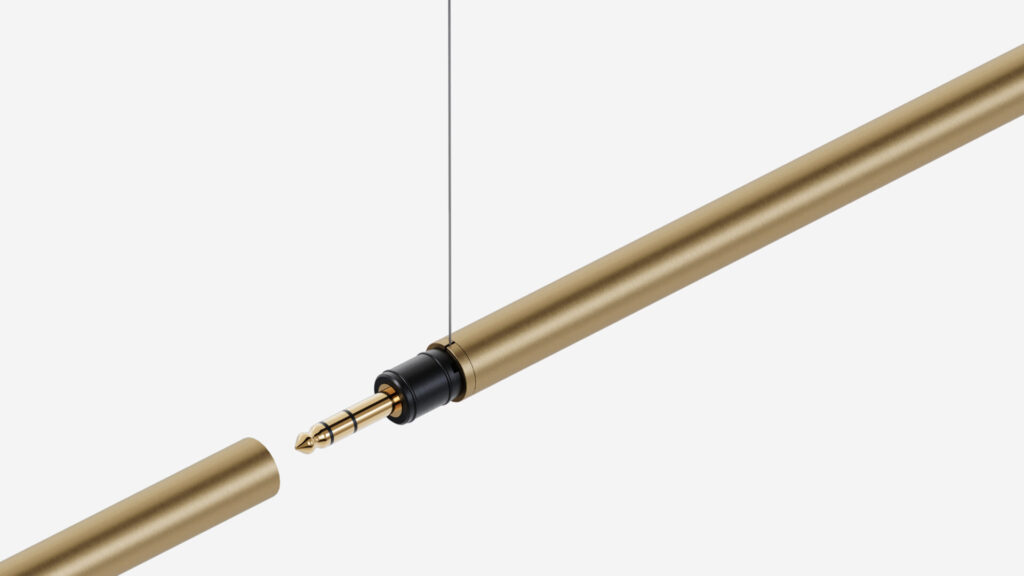 Модульный светильник Plug Brass