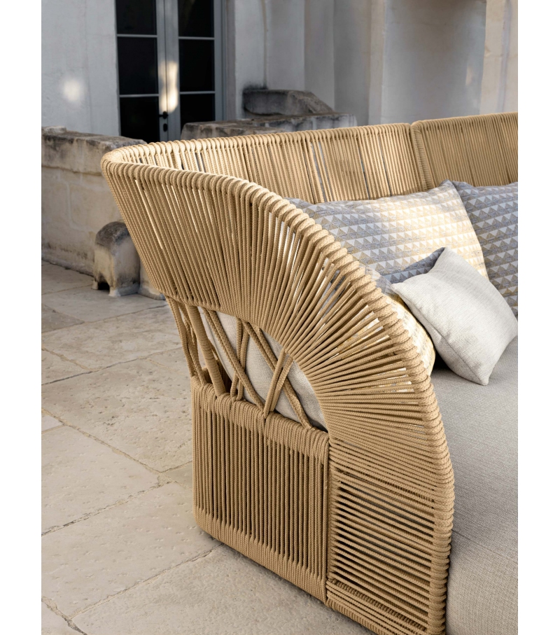 Модульный диван Cliff Deco Rope Backrest