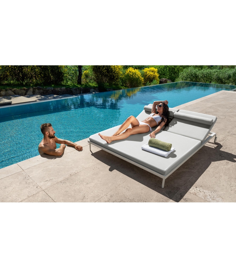 Шезлонг Cleo Soft Alu