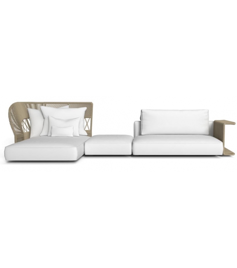 Модульный диван Cliff Deco Rope Backrest