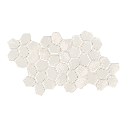 Керамическая плитка Botanica / Seed White Glossy