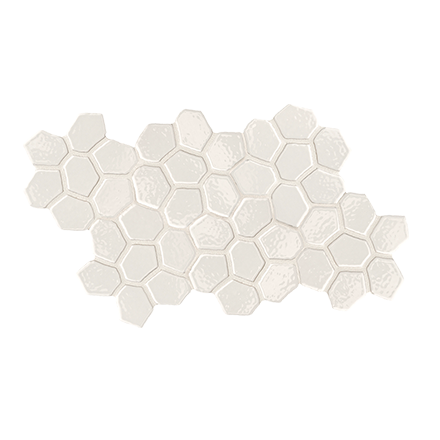 Керамическая плитка Botanica / Seed White Glossy