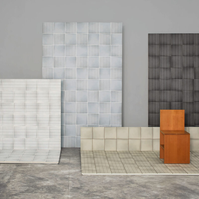 Керамическая плитка Aurore / Light Grey Grid S
