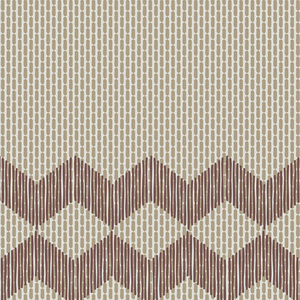 Керамическая плитка Tape / Zigzag Half Brown