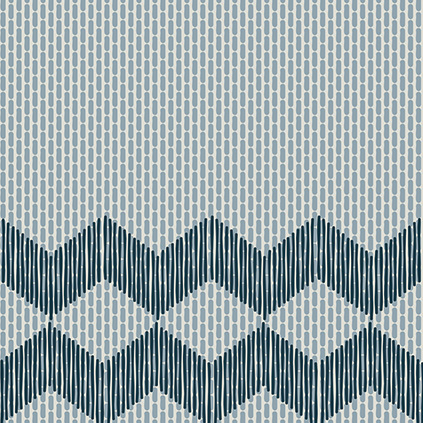 Керамическая плитка Tape / Zigzag Half Blue