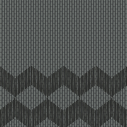 Керамическая плитка Tape / Zigzag Half Black