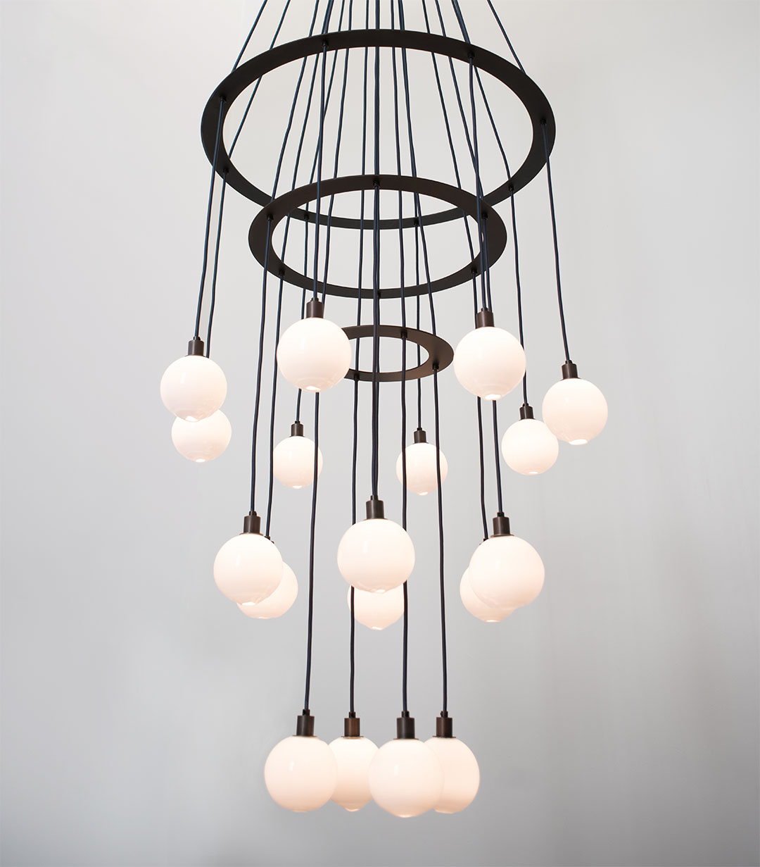 Люстра Drape Circle 18
