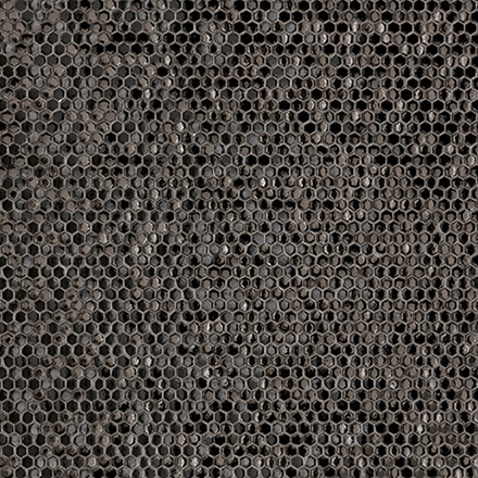 Керамическая плитка Phenomenon / Honeycomb B Nero Glossy