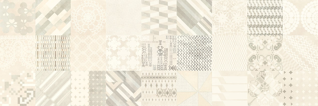 Керамическая плитка Azulej / Trevo Bianco