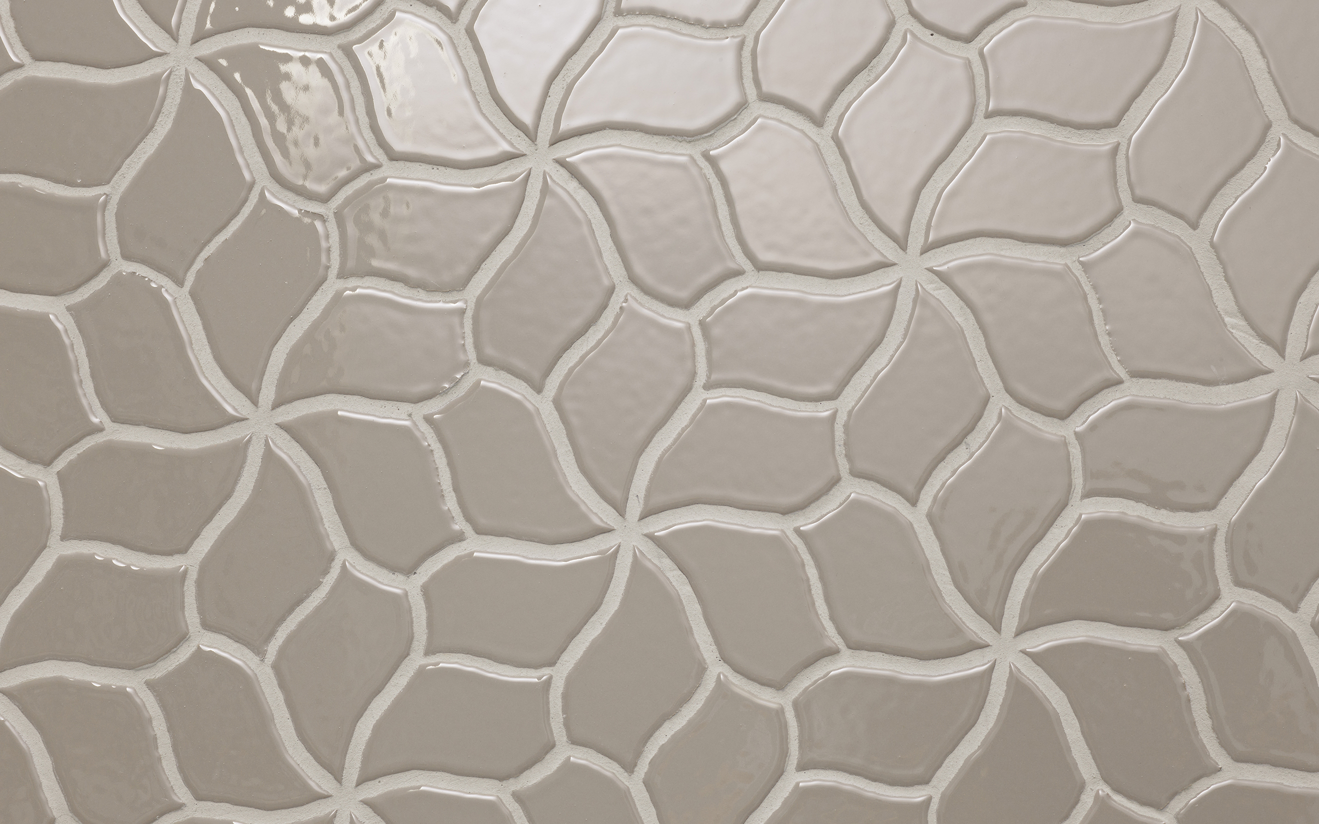 Керамическая плитка Botanica / Flower Grey Glossy