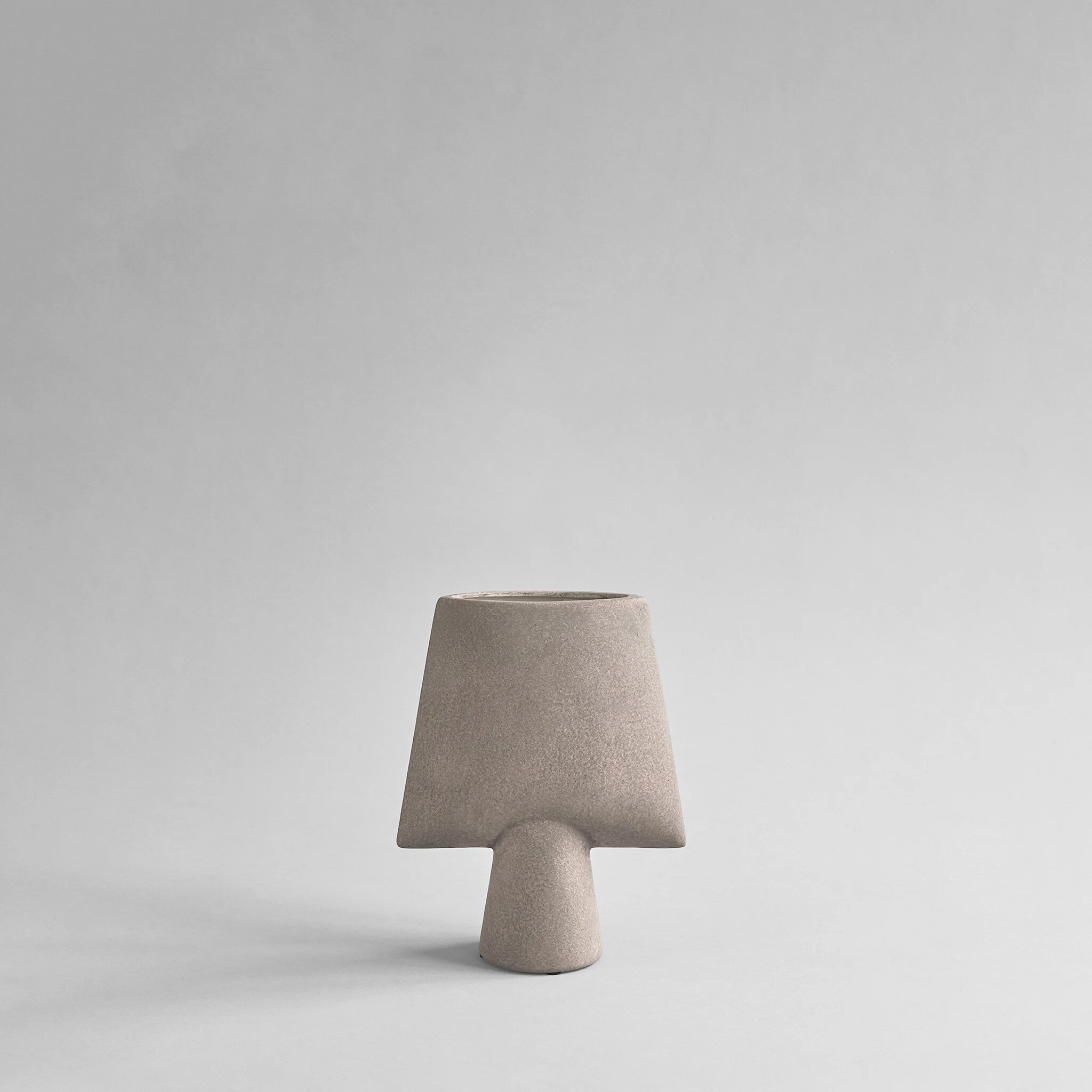 Ваза Sphere Square Mini — Taupe