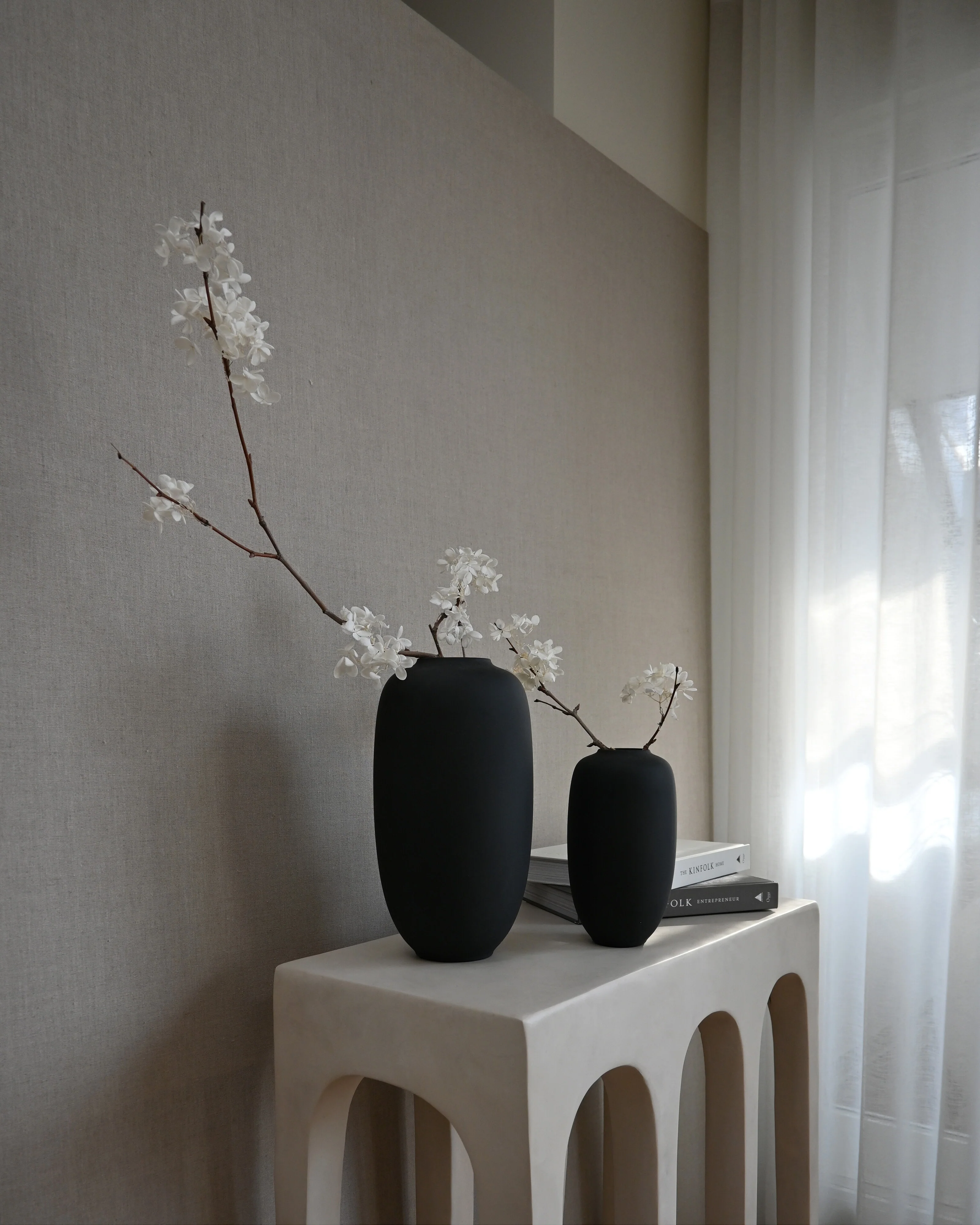 Ваза Sunao Slim Petit — Black