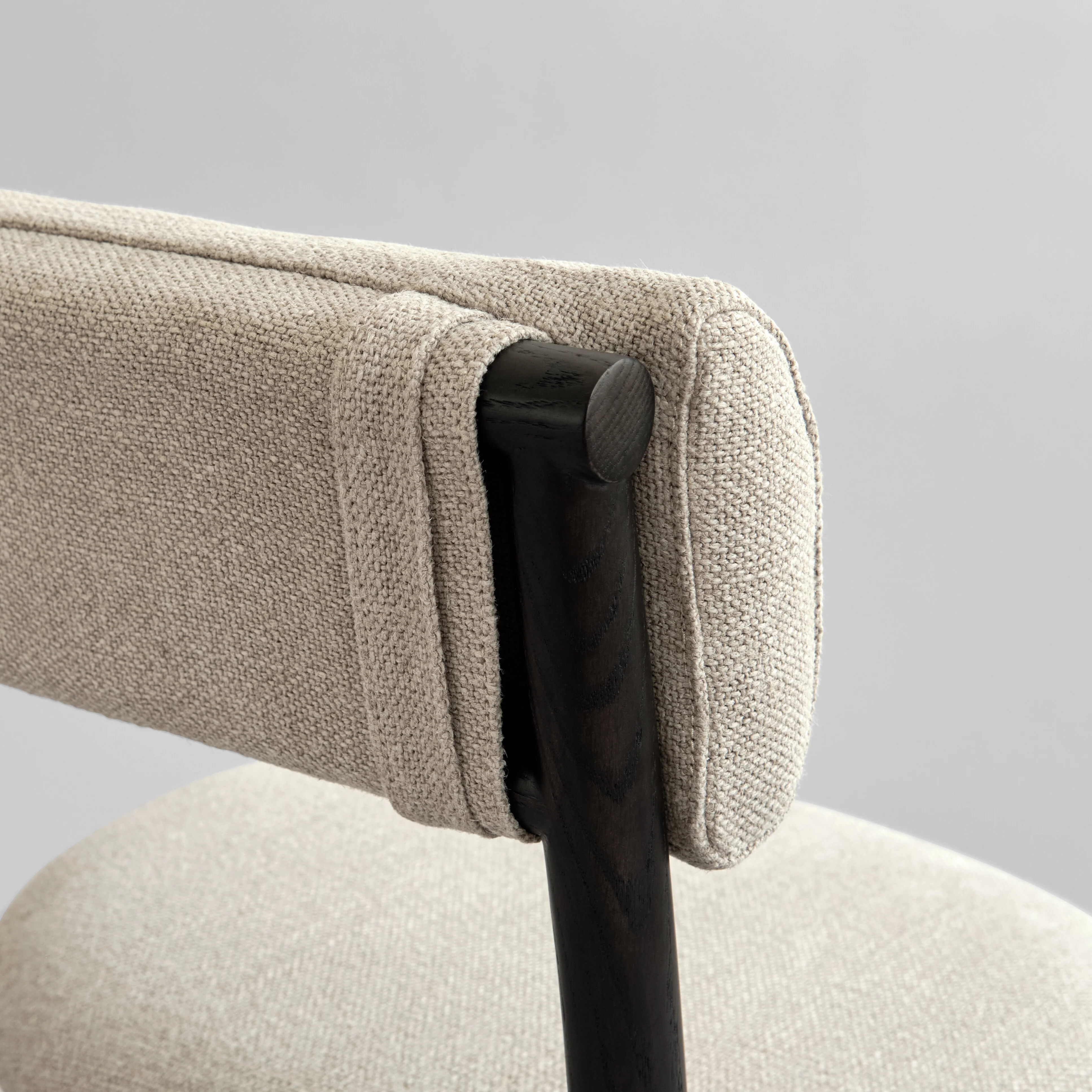 Стул Nama — Coffee Black - Linen