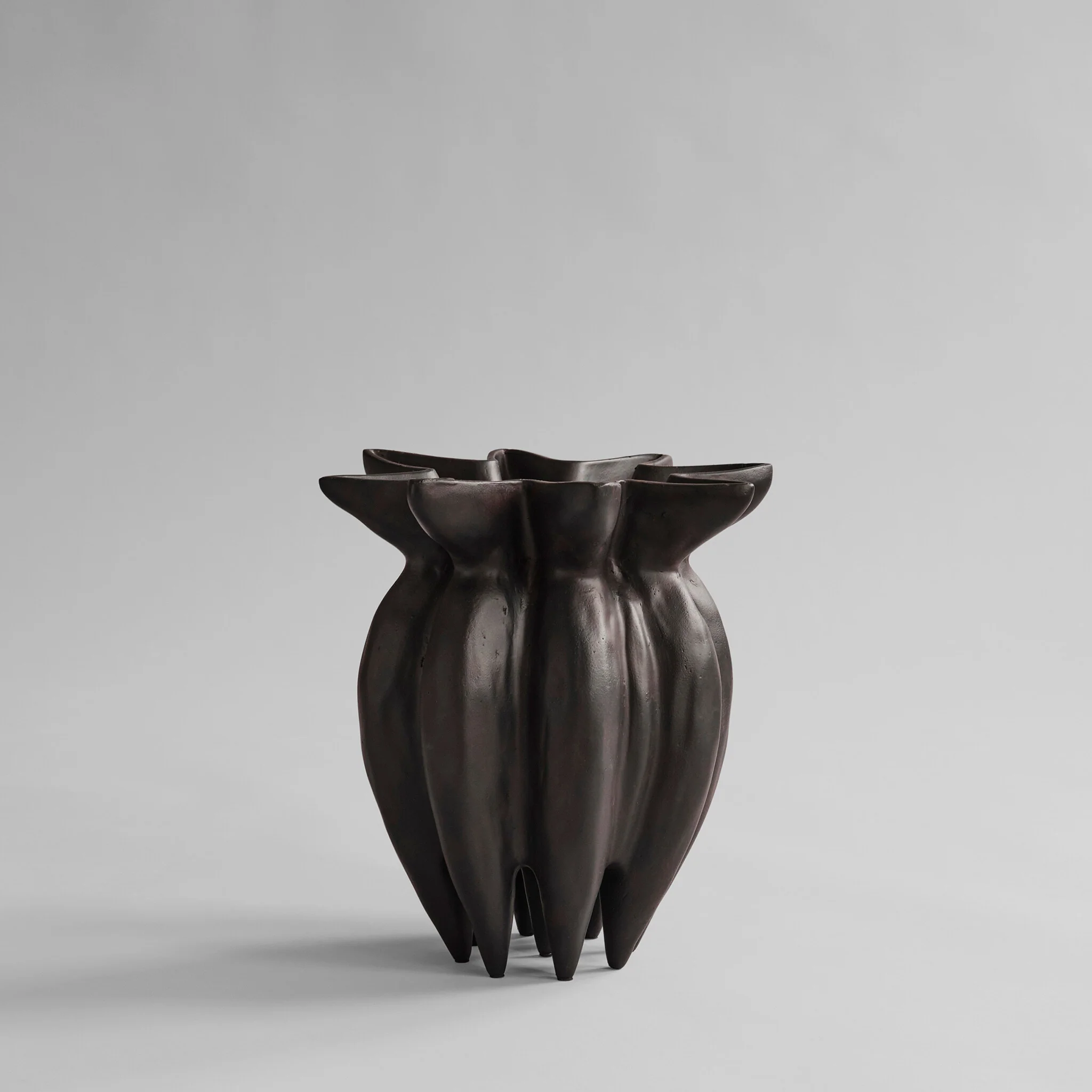 Ваза Lotus Mini — Coffee