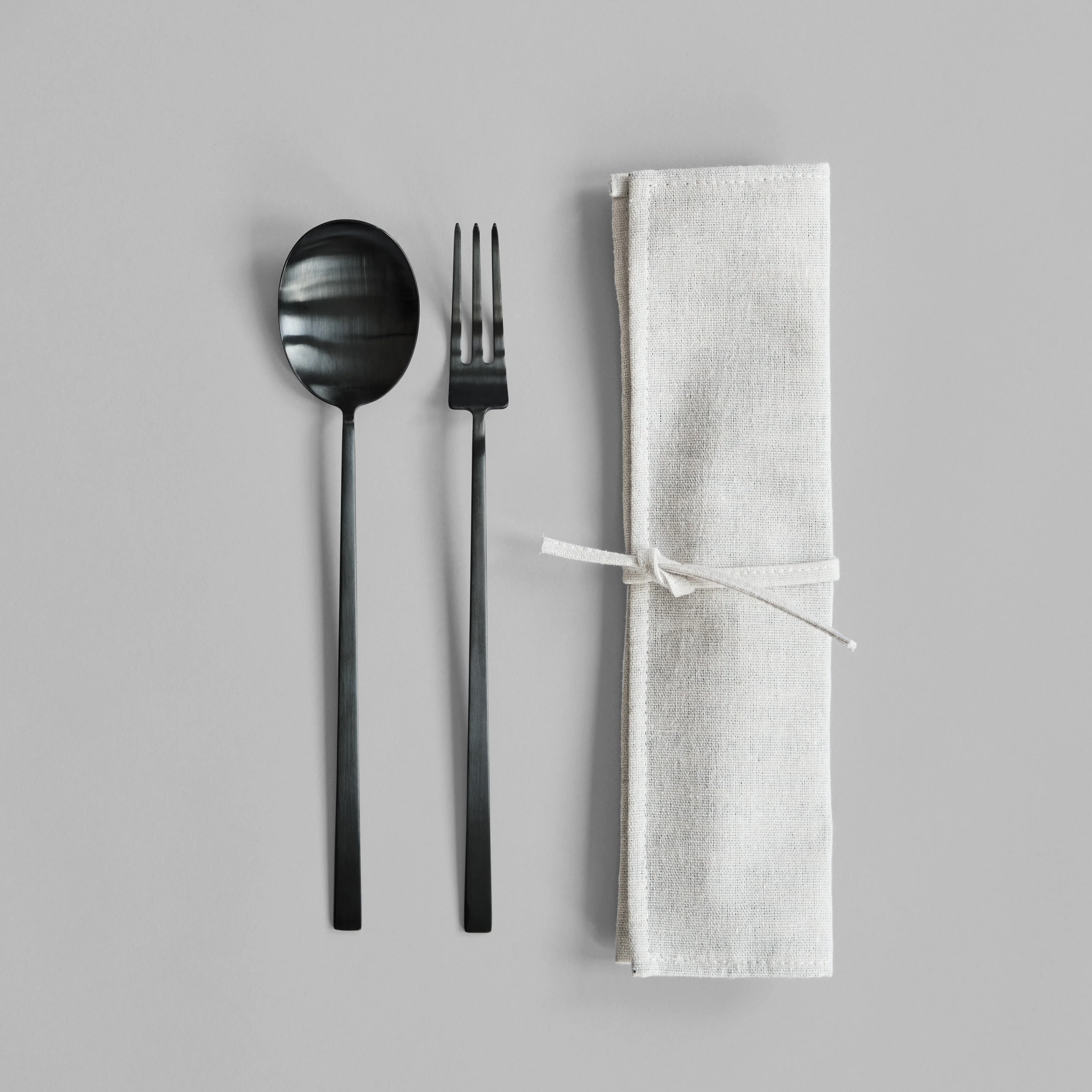 Приборы для салата Kogei — Black