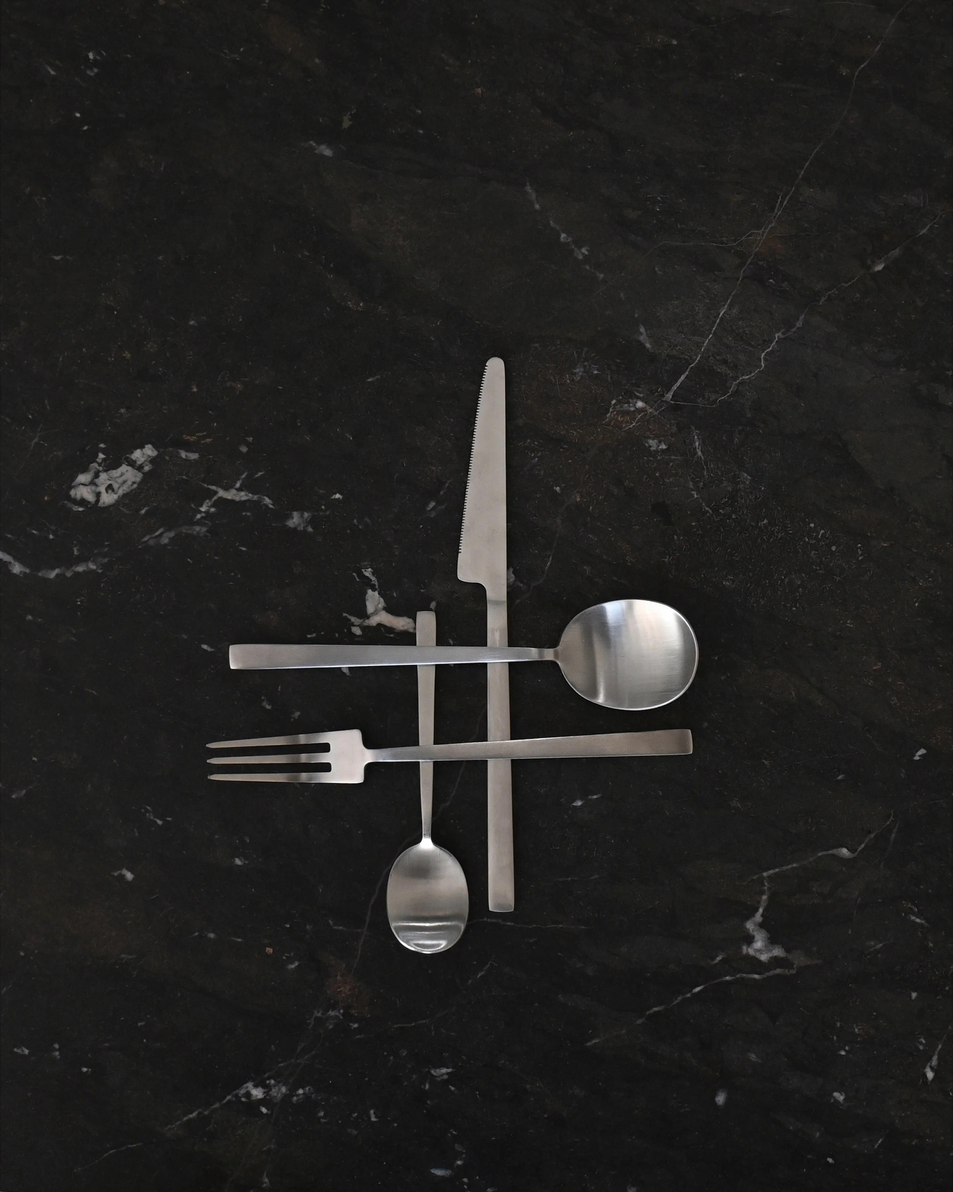 Столовые приборы Kogei Cutlery — Brushed Steel 24 pcs
