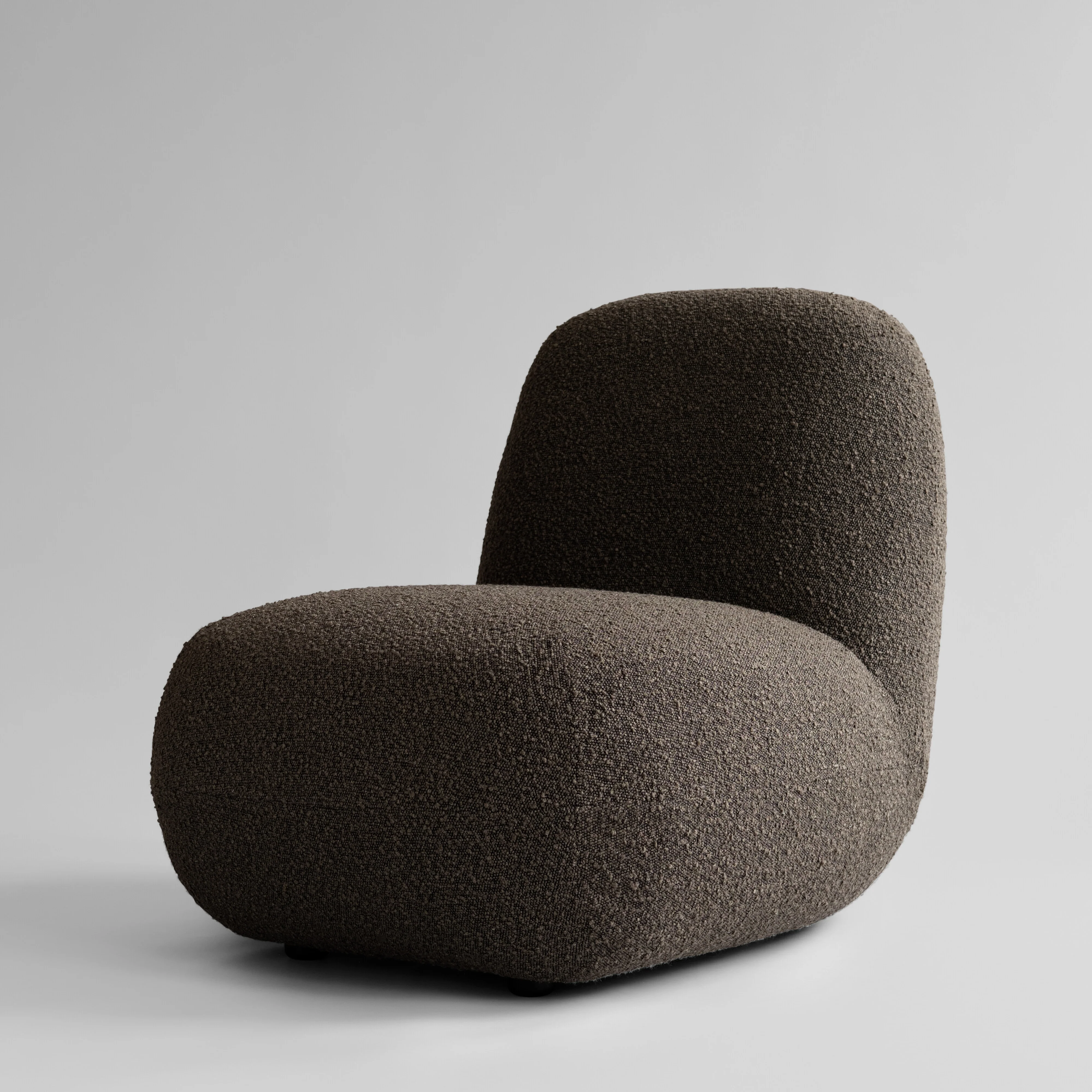 Кресло Toe Chair Flat — Deep Taupe