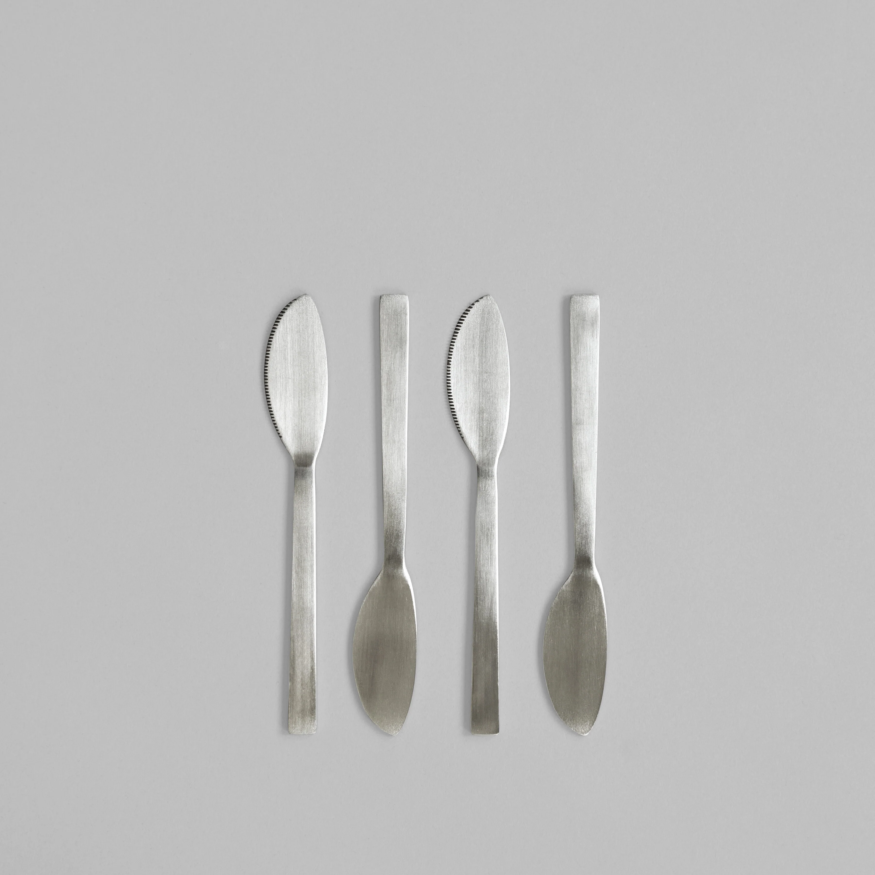 Ножи для масла Kogei — Brushed Steel 4pcs