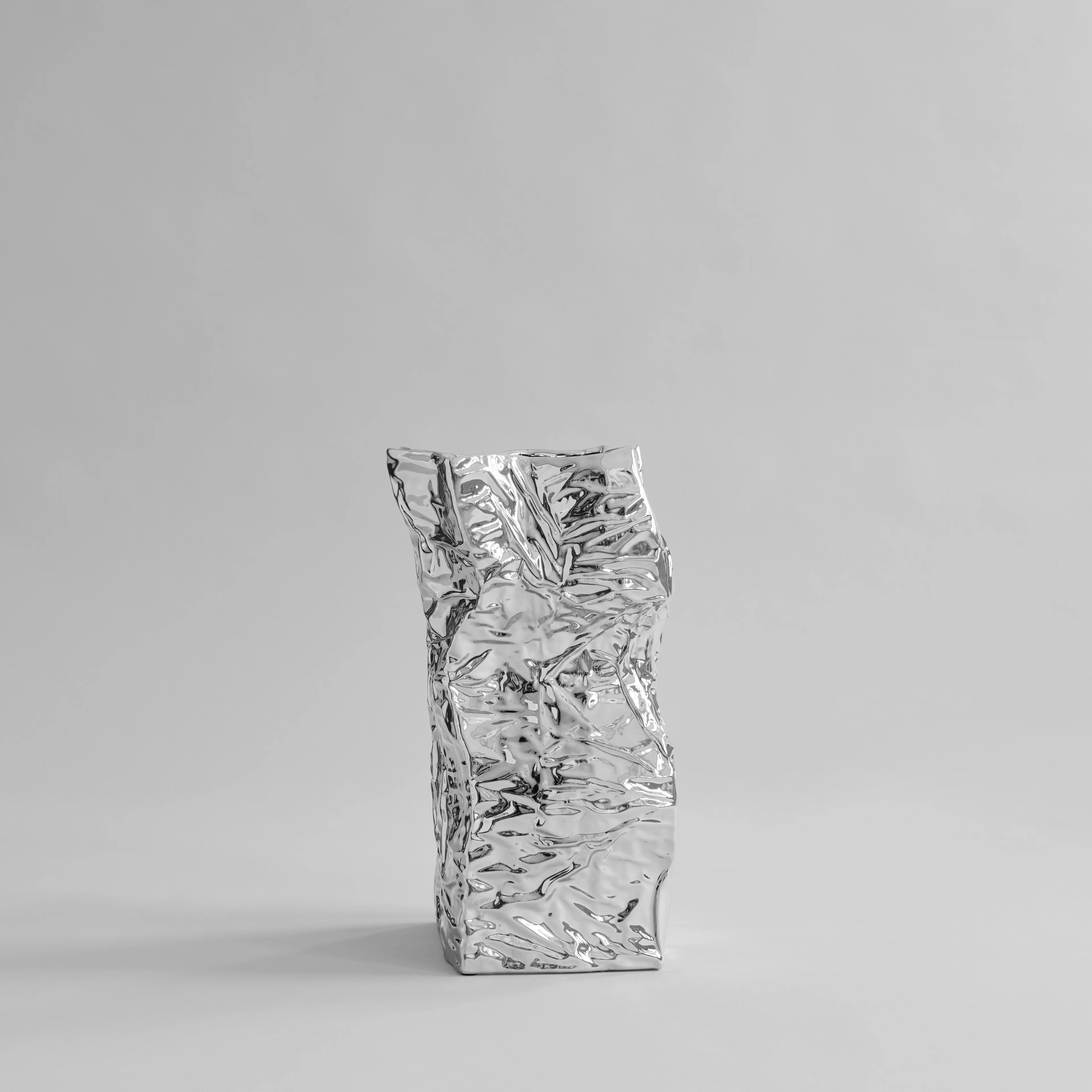 Ваза Kami Big — Chrome