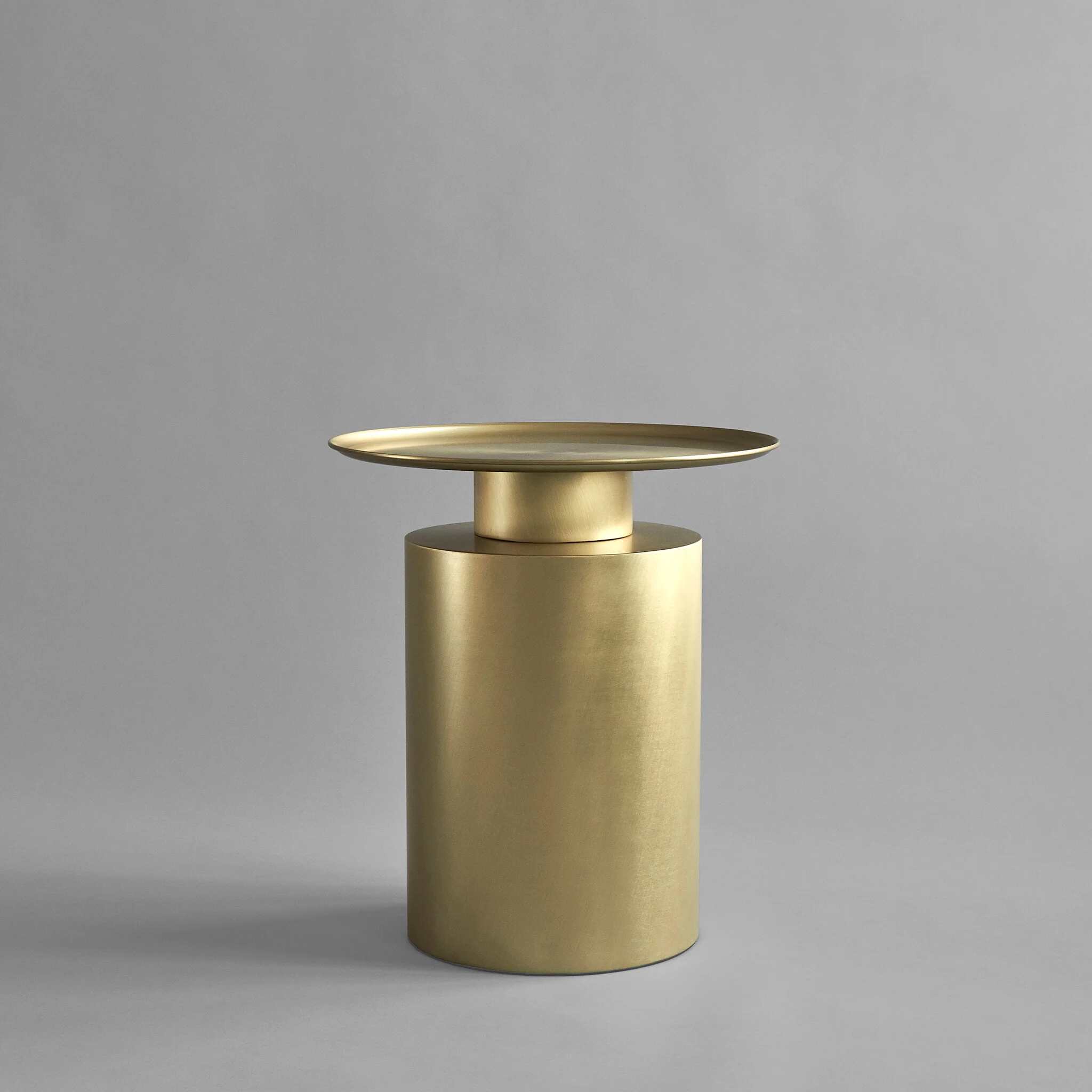 Журнальный столик Pillar Tall — Brass