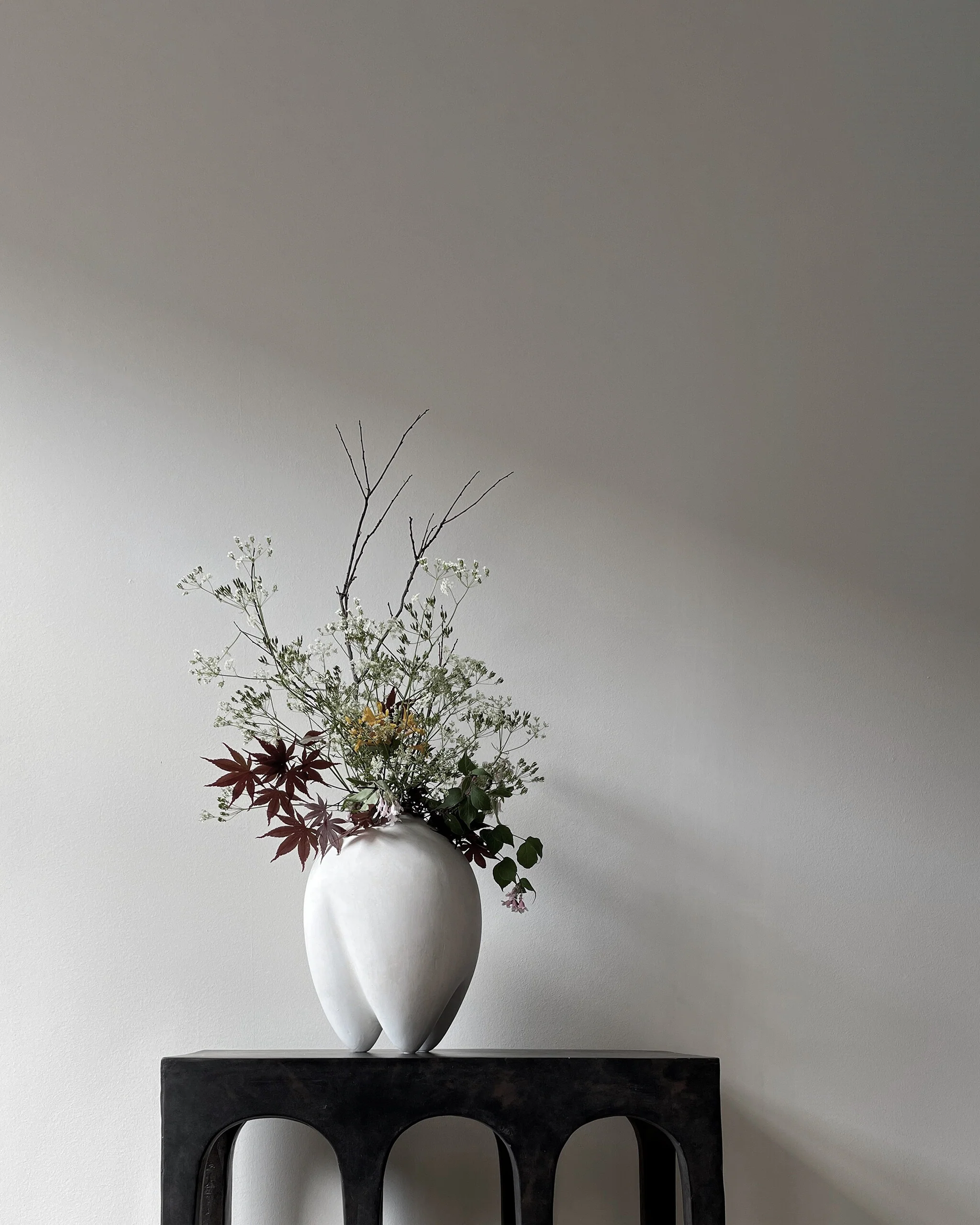Ваза Sumo Slim — Bone White