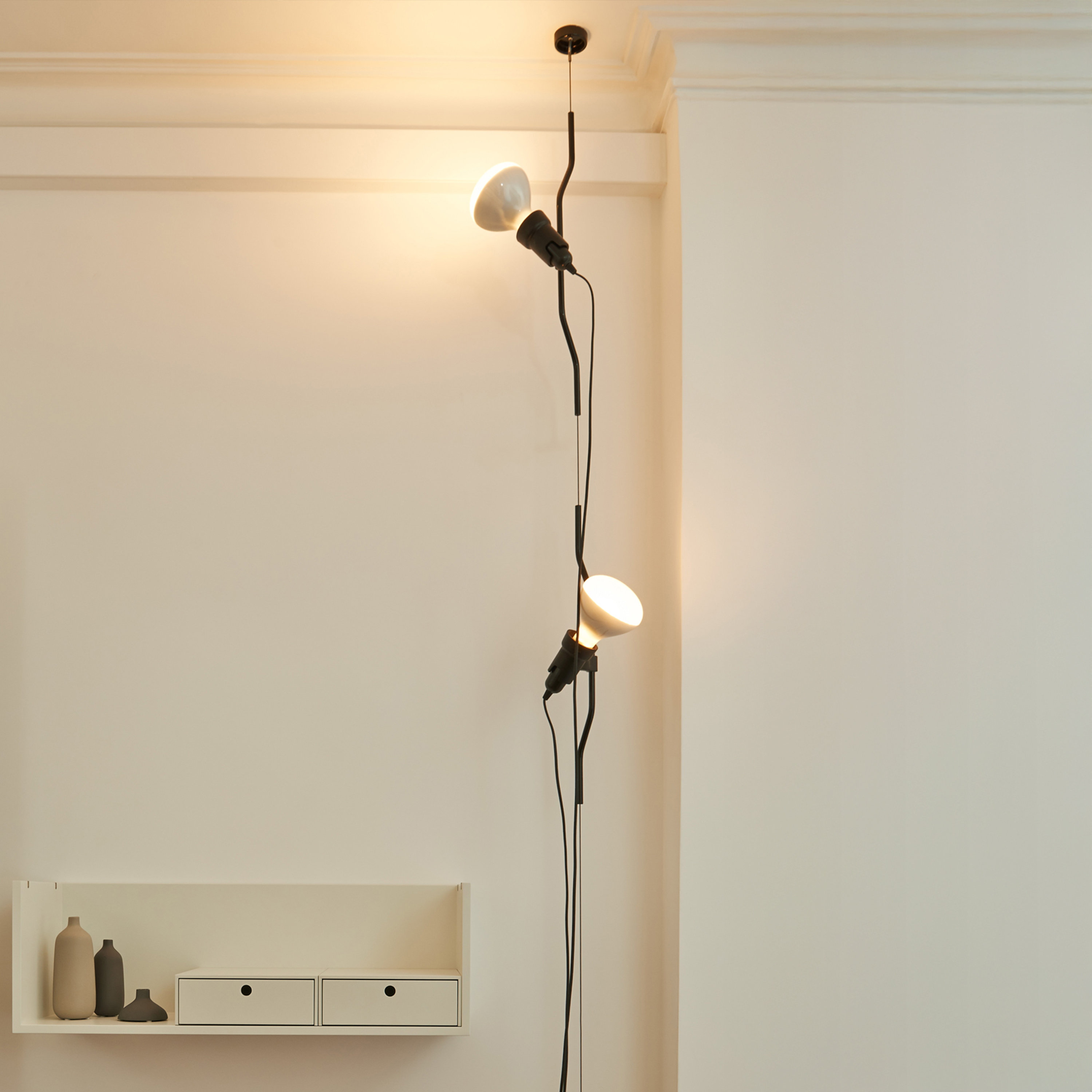 Подвесной светильник Parentesi Dimmer - Black