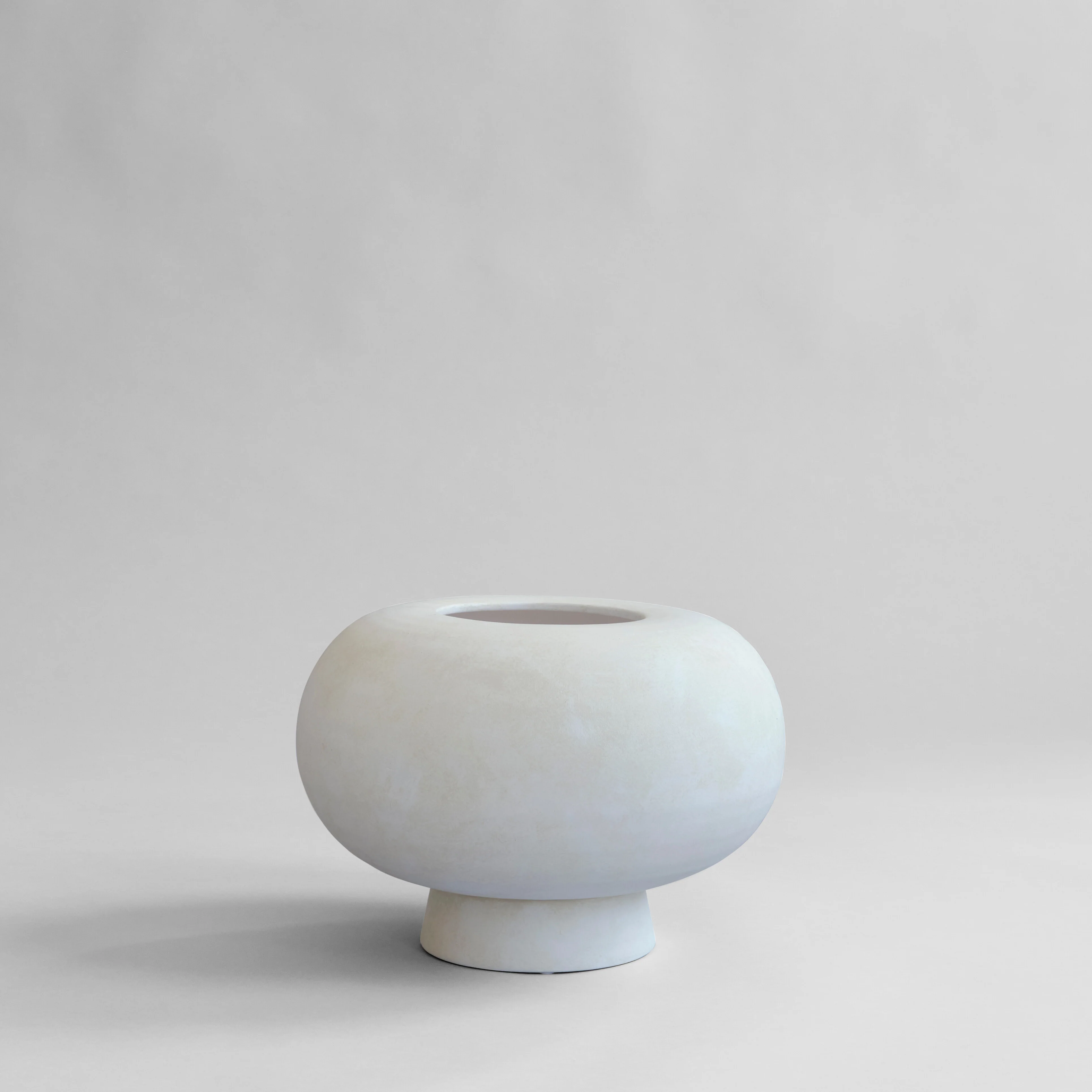 Ваза Kabin Fat — Bone White