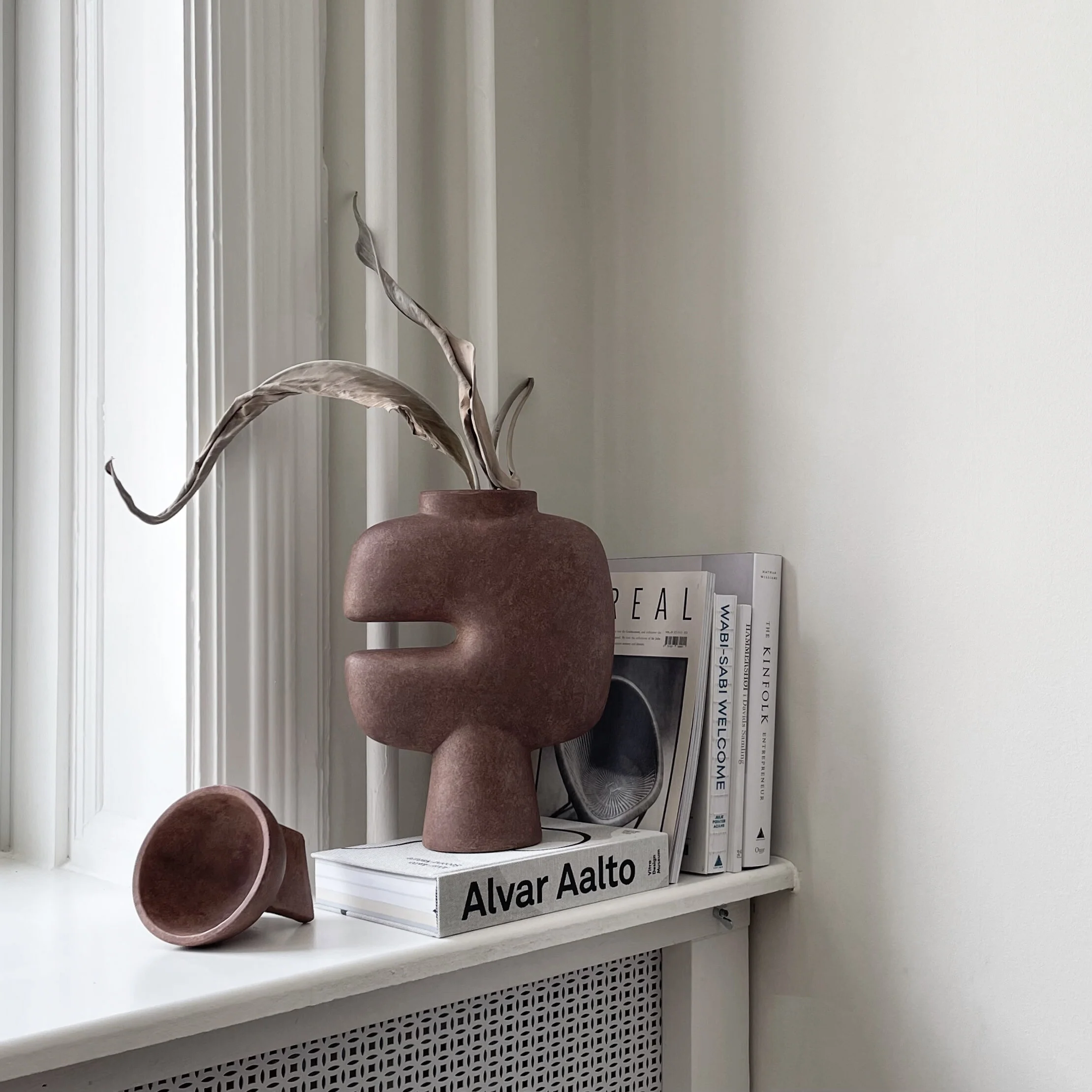 Ваза Tribal Medio — Terracotta