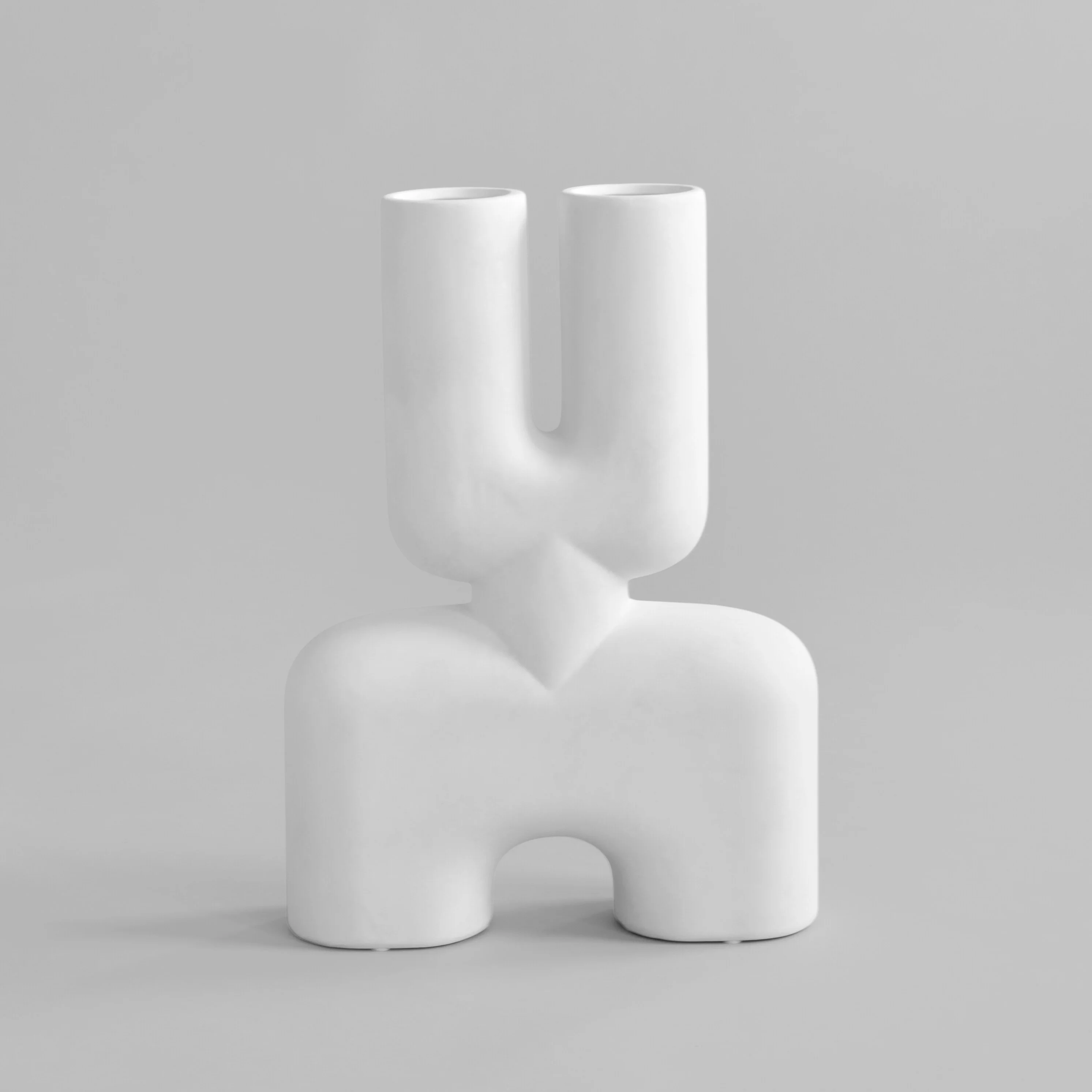 Ваза Cobra Double Medio — Bone White