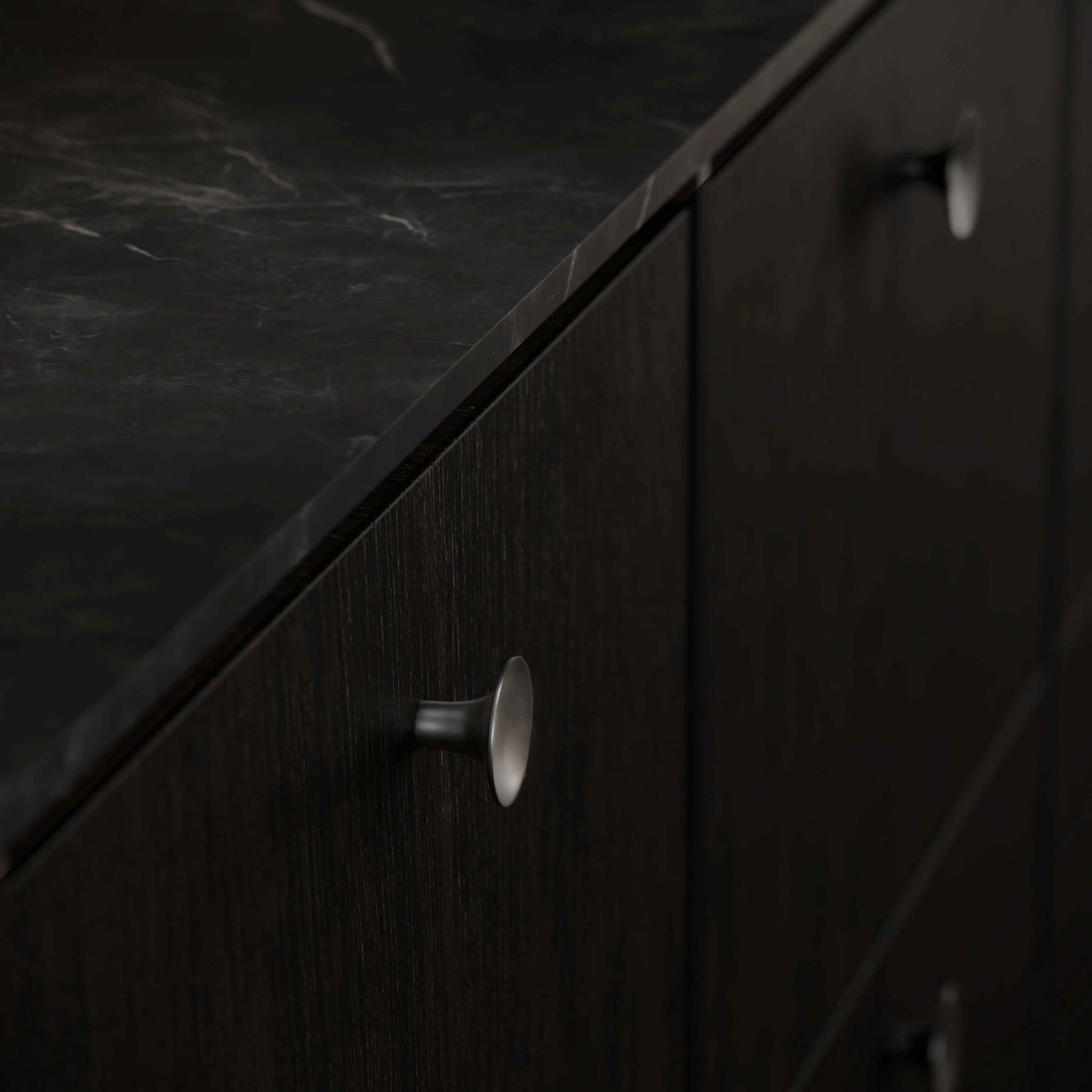Ручки HiHat Medio — Brushed Steel