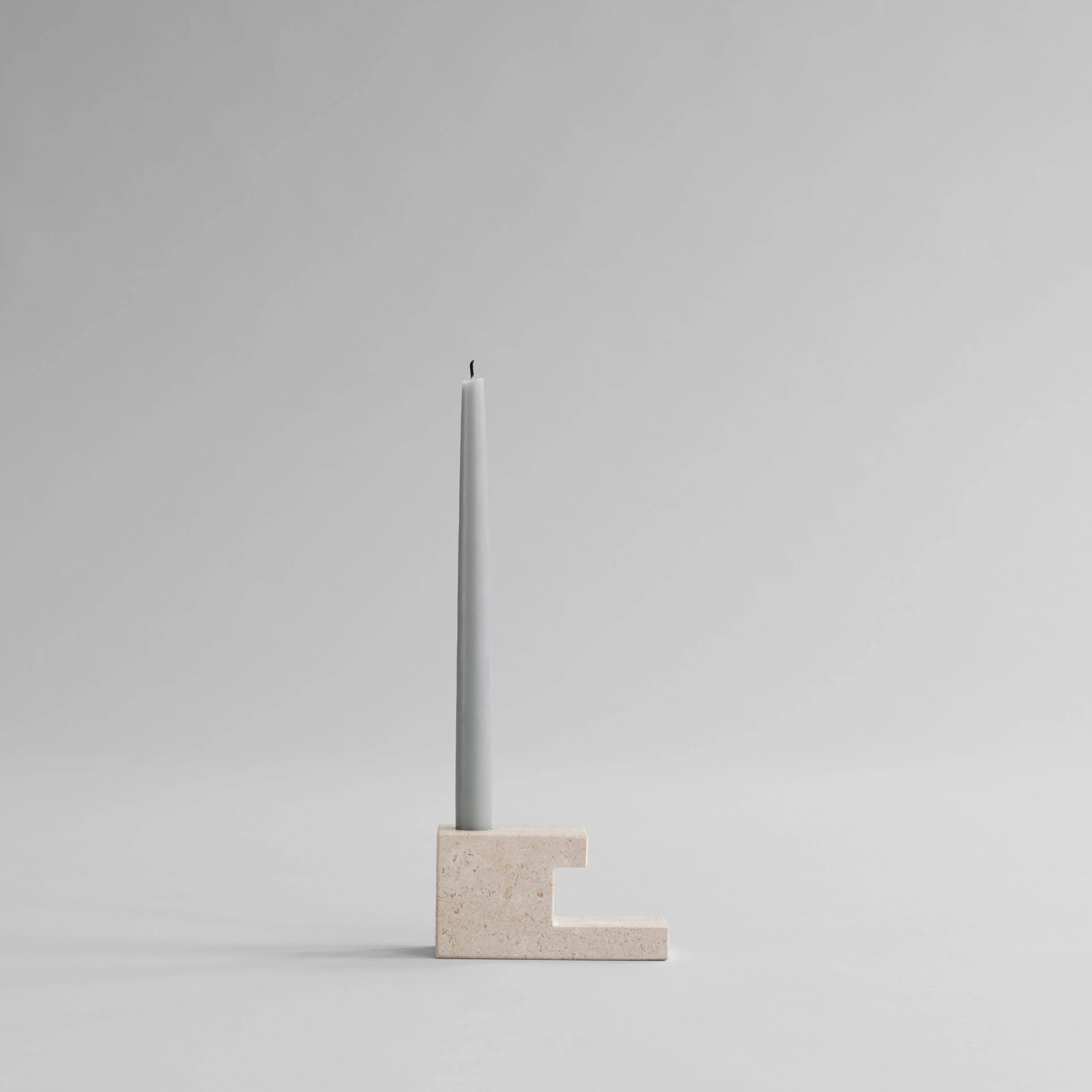 Подсвечник Brick Low — Limestone