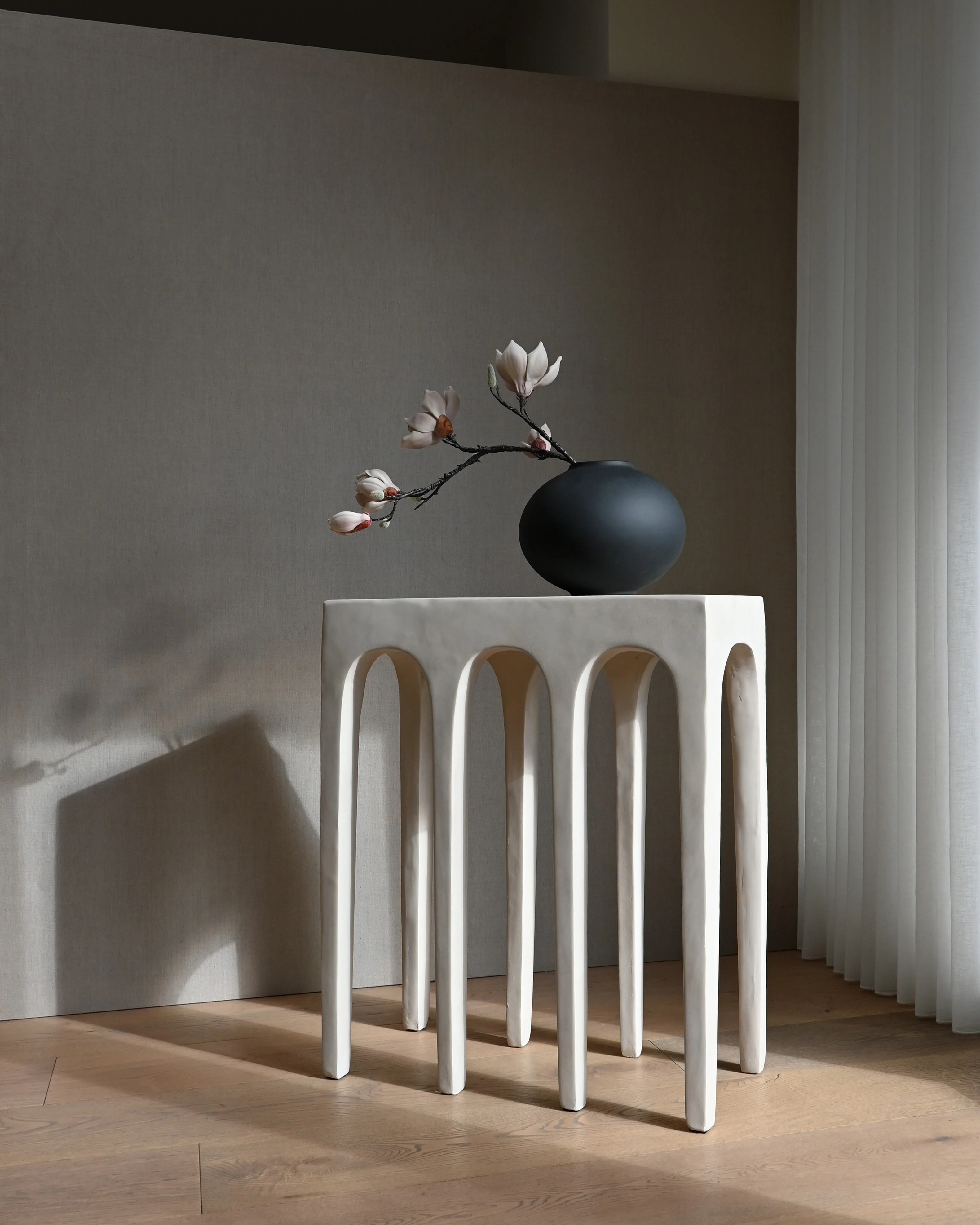 Ваза Sunao Vase Fat Mini — Black