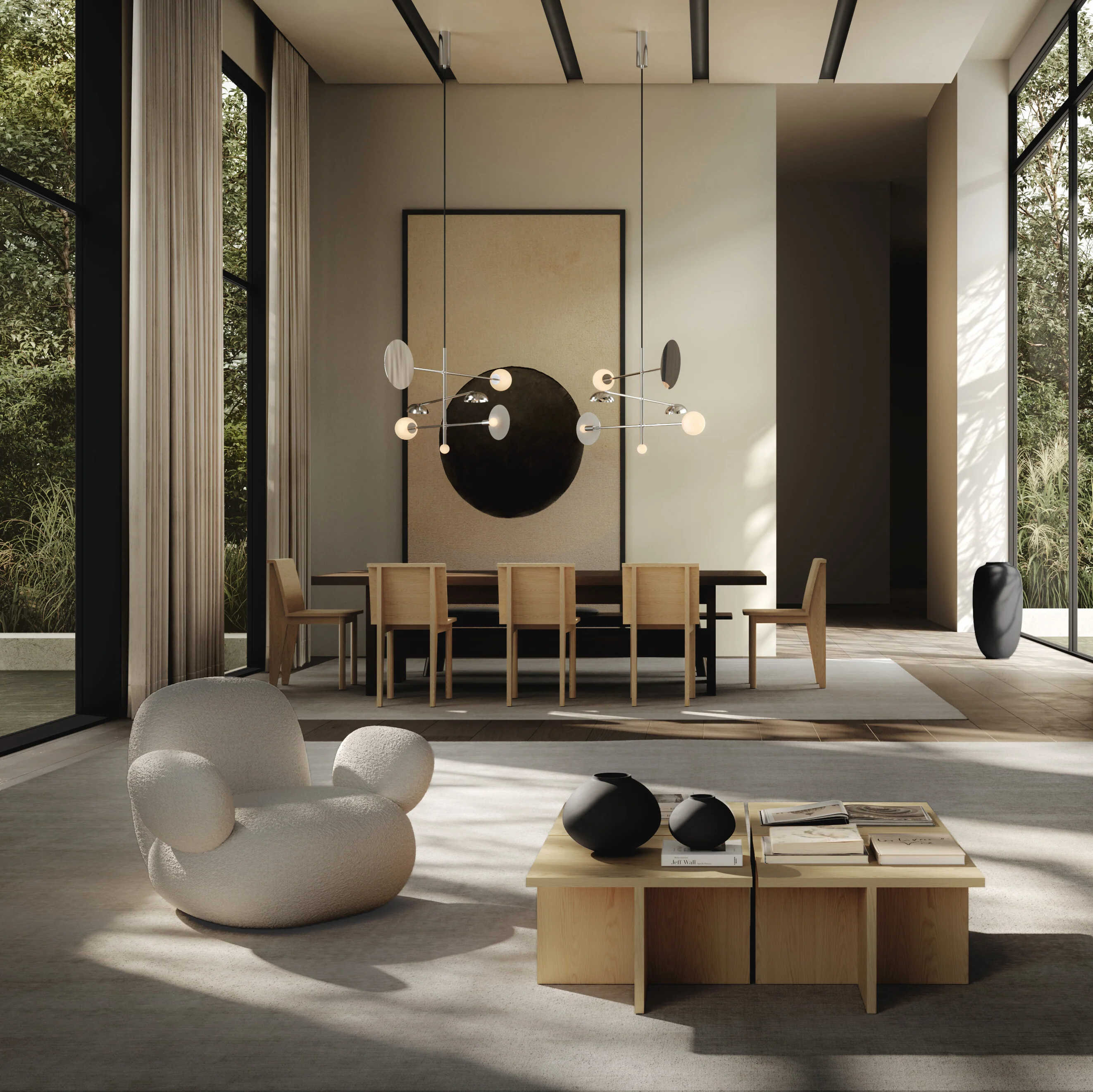 Ваза Sunao Slim Hexa — Black