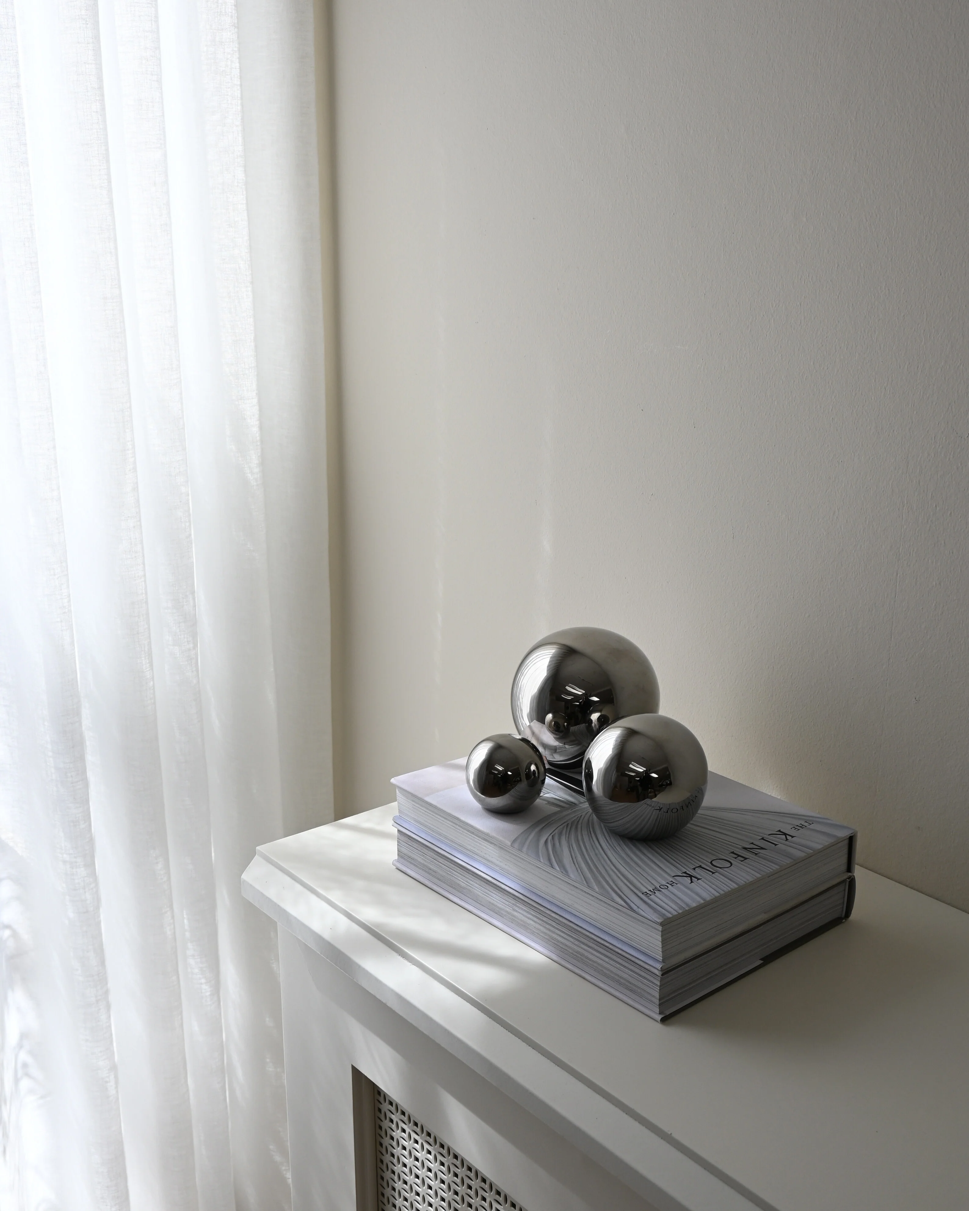 Декоративные шары Gallery Balls Set of 3 — Chrome