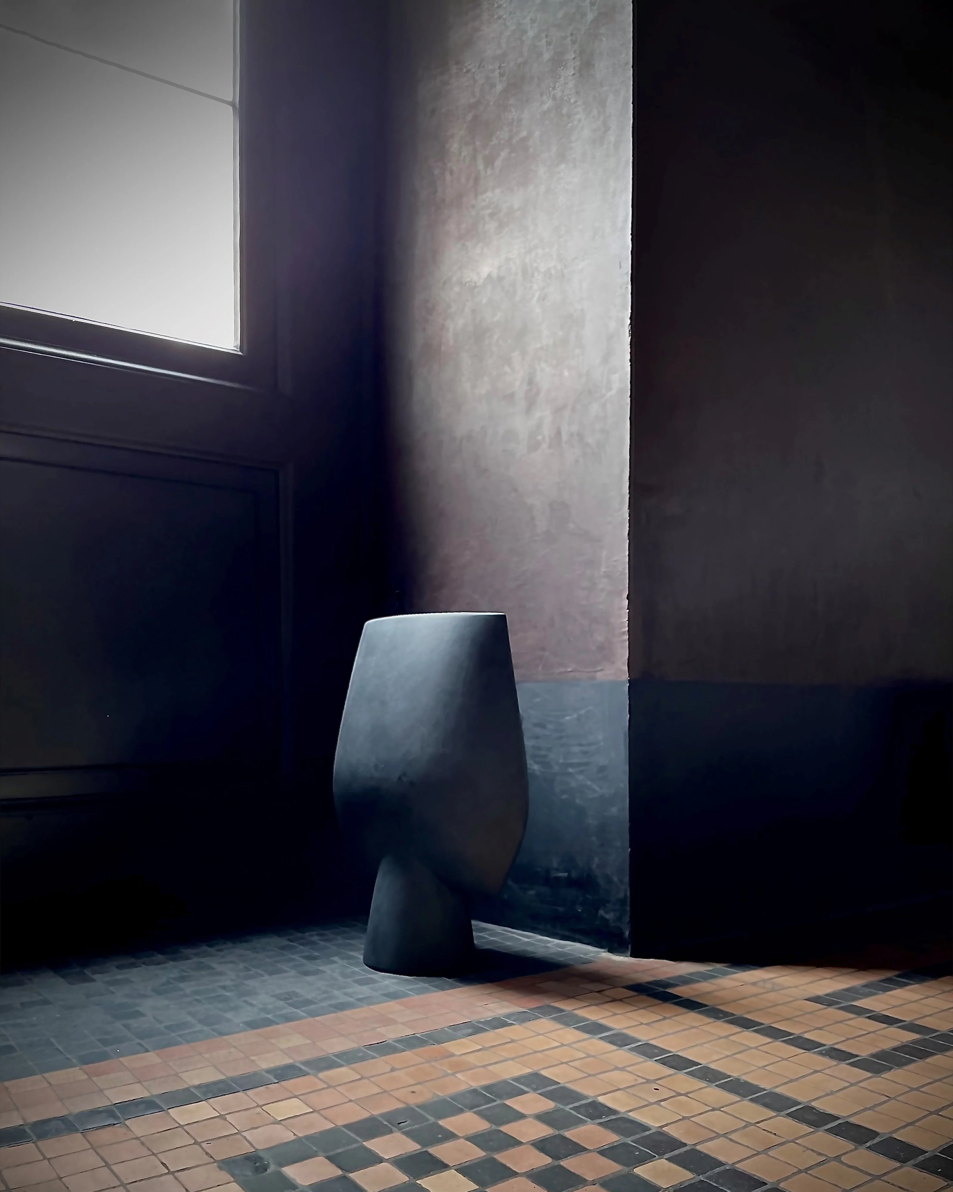 Ваза Sphere Square Hexa — Black