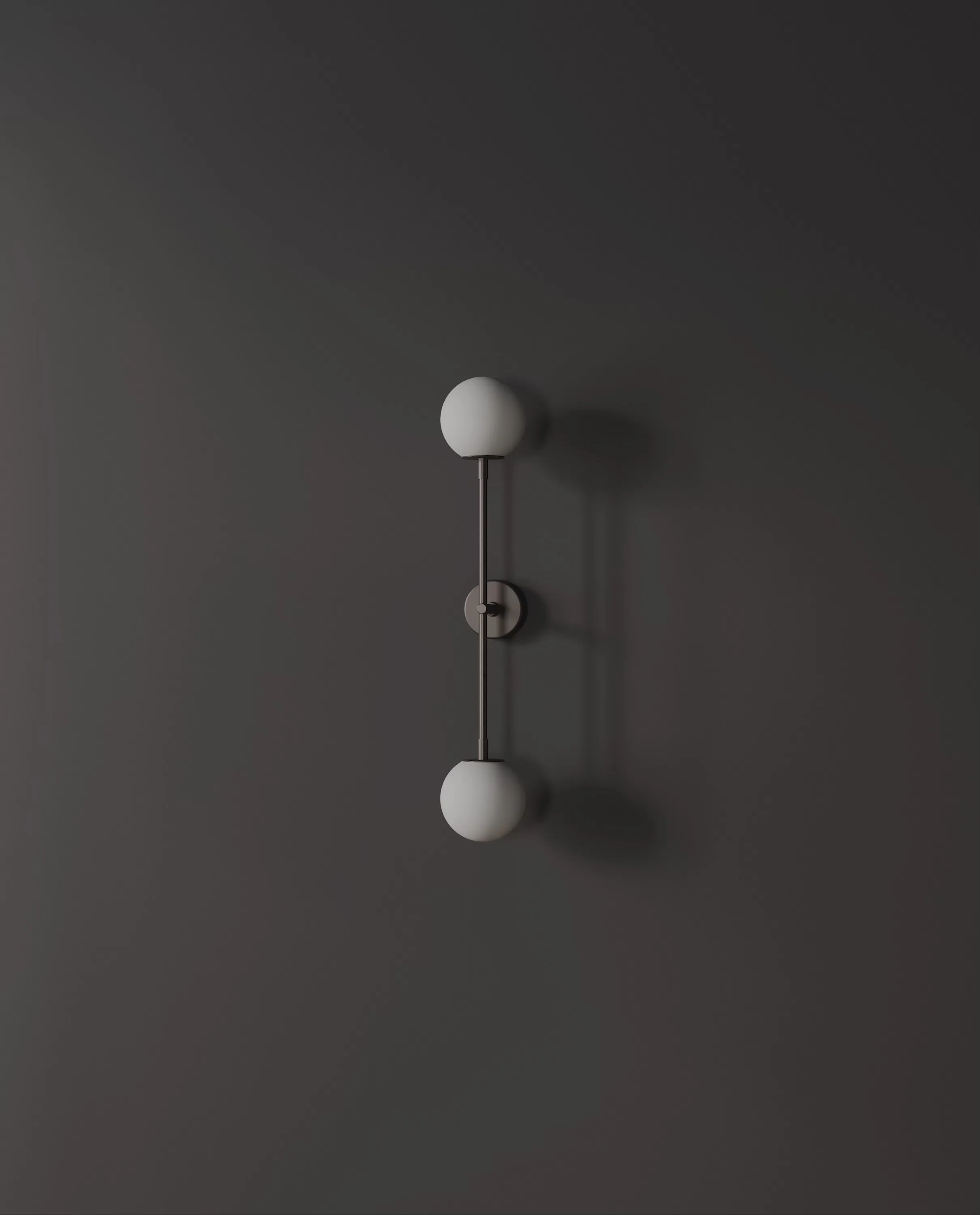 Настенный светильник Drop Bulp — Grey